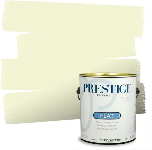 Miniatura 17 de PRESTIGE Pinturas Pintura interior e imprimación en uno, 1 galón, cáscara de huevo, aventura