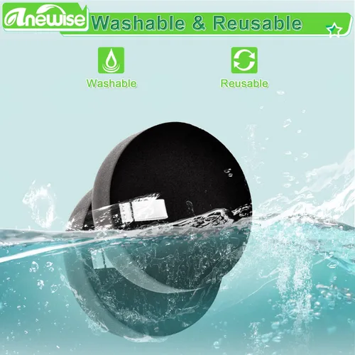 Miniatura 6 de Anewise Filtro 3070 para Bissell para Cleanview Pet Slim 2831 3080 2921 3925 borrador de pelo de mascotas Slim 2897 Poweredge 2900 3274 con cable