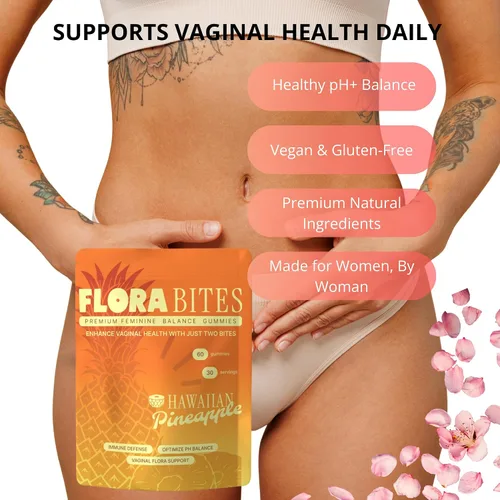 Miniatura 2 de Gomitas prémium de equilibrio femenino - Equilibrio de pH y apoyo a la infección por levaduras - Salud y bienestar de la mujer - Veganas y sin