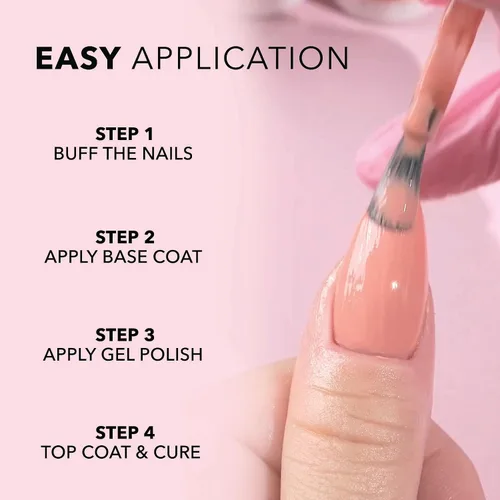 Miniatura 5 de KIARA SKY Esmalte de gel Soak-Off All In One 0.5 fl oz G5047 Power Move (tono rosa intenso)
