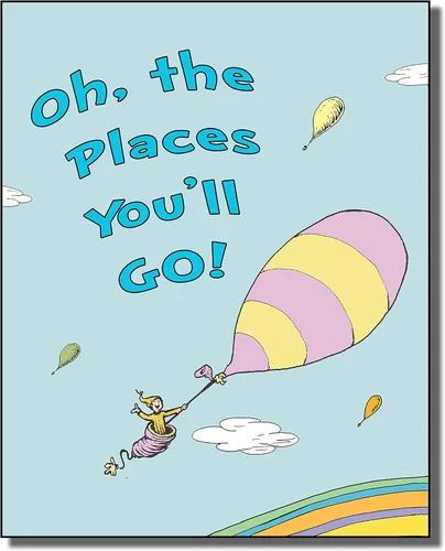 Miniatura 3 de Pack de 4 estampas artísticas de Dr Seuss para decorar recámara de bebé o niño