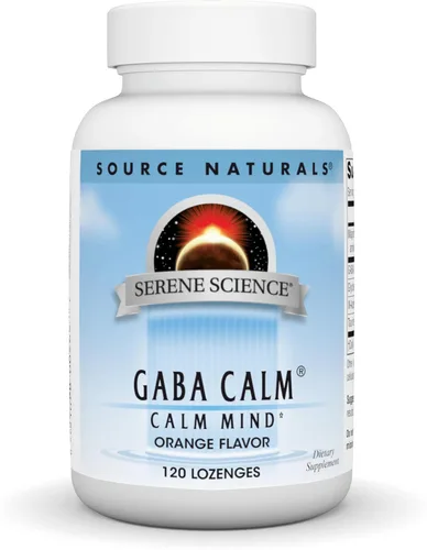 Miniatura 10 de Source Naturals Serene Science GABA, para una mente tranquila, 750mg - 45 Tabletas