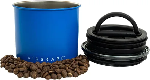 Miniatura 11 de Planetary Design Airscape® - Recipiente de café de acero inoxidable Contenedor de almacenamiento de alimentos Tapa interna patentada de émbolo