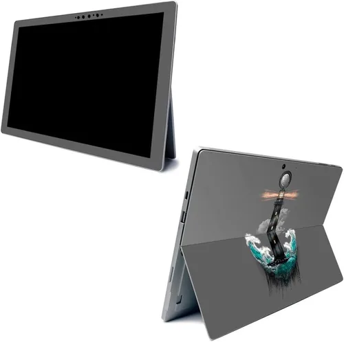 Miniatura 7 de MightySkins Skin para Microsoft Surface Pro 7 – Blue Reborn Funda protectora de vinilo duradera y única Fácil de aplicar, quitar y cambiar