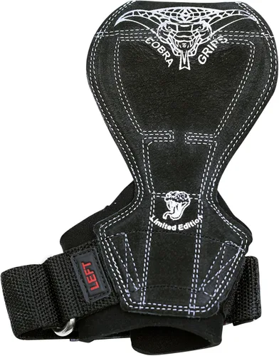 Miniatura 2 de Cobra Grips Flex Model Weight Lifting Gloves Heavy Duty Straps Alternative Power Lifting Hooks for Deadlifts with Padded Wrist Wrap Support