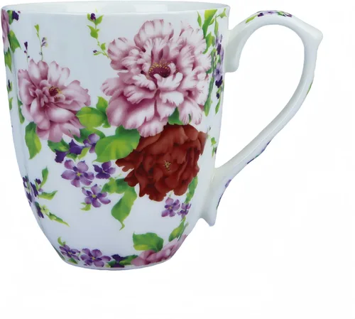 Miniatura 8 de Tazas de Café Lindas de 14oz para Mujeres Tazas Lindas Porcelana de Hueso Taza de Café Floral Tazas de Té para Mamá Mujeres Regalos de Cumpleaños
