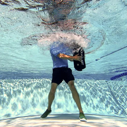 Miniatura 6 de AquaBLAST - Saco de boxeo portátil para piscinas y spas de natación Entrenamiento de cuerpo completo y de bajo impacto
