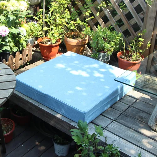 Miniatura 2 de Fundas para cojines de asiento de patio, fundas deslizantes lavables de repuesto, funda impermeable para cojines de silla de muebles al aire libre