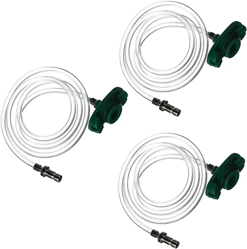 Auniwaig Tubo de aire 50cc pegamento adhesivo dispensador jeringas conector adaptador para industrial 3pcs