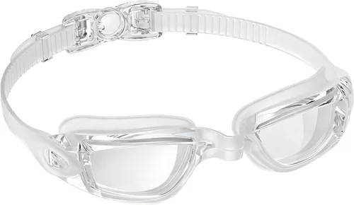 Miniatura 15 de Aegend Gafas de natación, gafas de natación sin fugas, protección completa para adultos, hombres, mujeres y jóvenes Azul y plateado.