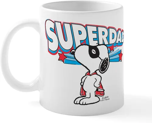Miniatura 22 de CafePress Crabby Snoopy - Taza de café de cerámica (11 oz)