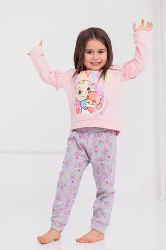 Miniatura 5 de CoComelon JJ - Conjunto de sudadera y pantalones de vellón para bebés y niñas pequeñas