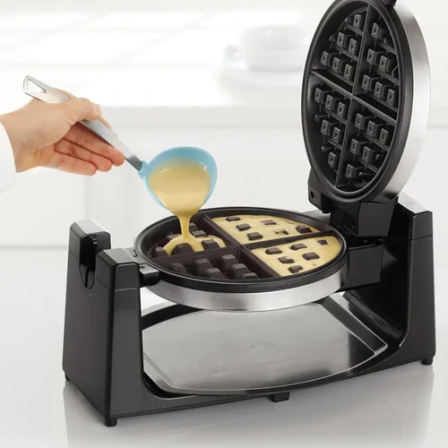 Miniatura 7 de BELLA Paquete de plancha eléctrica XL de cerámica de titanio y waflera belga Haz 15 huevos o panqueques a la vez Revestimiento antiadherente