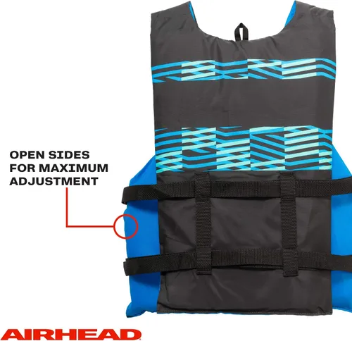 Miniatura 3 de Airhead Element Chaleco salvavidas PFD de lados abiertos Tallas para niños, jóvenes y adultos disponibles