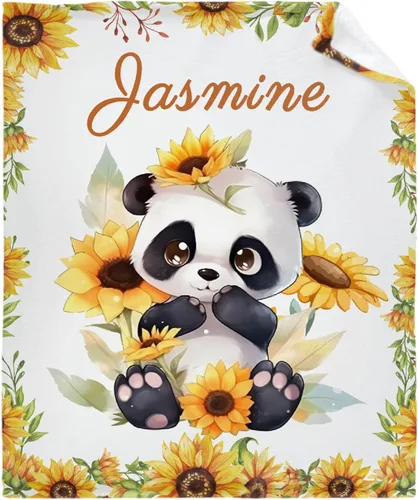 Miniatura 15 de Regalo personalizado para niños/niños, mantas personalizadas de animales para sofá, cama, dormitorio, sala de estar, manta ligera