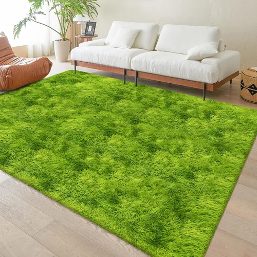 Miniatura 13 de Alfombras de pasillo beige de 2 x 6 pies para dormitorio, sala de estar, alfombra de felpa suave y esponjosa, alfombra de pasillo para pasillos