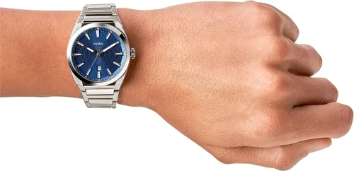 Miniatura 5 de Fossil Everett - Reloj de cuarzo de acero inoxidable para hombre