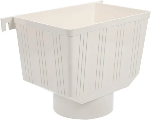 Kit de desviador de bajante de PVC, sistema de recolección de agua de lluvia de fácil instalación, colector de agua de canaleta para bajantes