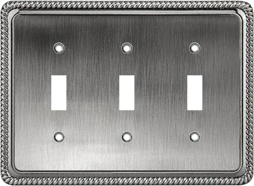 Miniatura 44 de Henne Bery Placa Decorativa de Pared con Borde de Cuerda Placa de Interruptor Cubierta de Tomacorriente