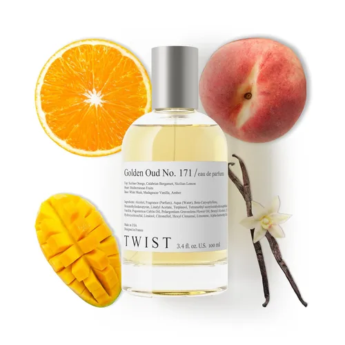 Miniatura 60 de Twist Wood No. 28 - Eau De Parfum Inspirado en T. Ford Oud Wood, Perfume de Larga Duración para Hombres y Mujeres, Sin Parabenos, Vegano