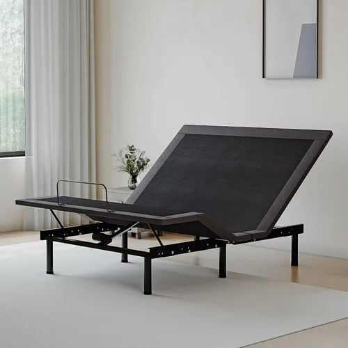 Miniatura 12 de MLILY EGOHOME - Base de cama ajustable individual XL con patas ajustables, base de cama eléctrica plegable de metal con control remoto inalámbrico