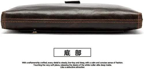 Miniatura 5 de Bolso de mano grande y largo de cuero para hombre, cartera de viaje, pasaporte, funda para teléfono celular, funda para tarjetas de crédito