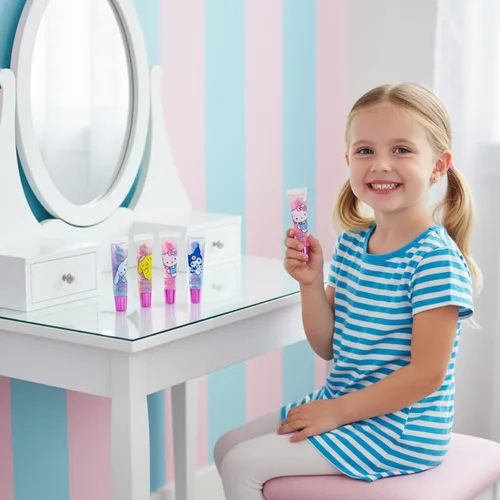 Miniatura 7 de Townley Girl Disney Princess - Brillo de labios de 7 piezas, recuerdos de fiesta para niñas, juego de labios para niñas, perfecto para regalos