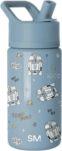 Miniatura 20 de Simple Modern - Botella de agua para niños Summit con tapa con pajilla Taza de acero inoxidable aislada de 14 onzas de Marvel Spider Man