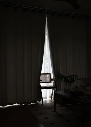Miniatura 2 de Juego de 2 paneles de cortinas opacas, con ojales, aislamiento térmico, ahorro de energía y reducción de ruido, para dormitorio, sala de estar