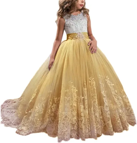 Disfraz de princesa lila, vestidos de fiesta largos para niñas, vestidos de tul hinchado para niños, vestido de baile para graduación