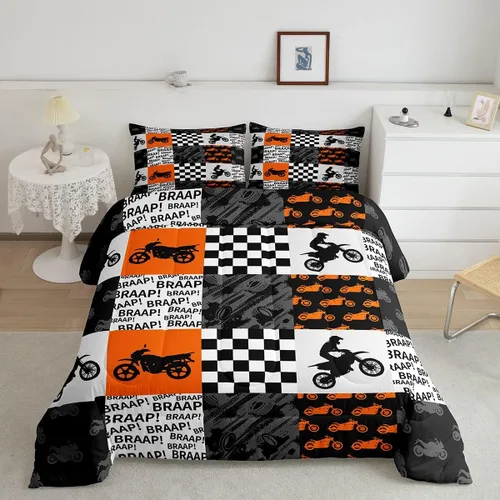 Miniatura 12 de Juego de edredón de camión de basura para niños, tamaño King, juego de ropa de cama de automóvil de dibujos animados para niños, adolescentes
