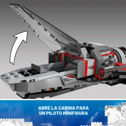 Miniatura 3 de LEGO Marvel - Juego de construcción de batalla de Capitán América contra Red Hulk, juguete de los Vengadores para niños, regalo de cumpleaños