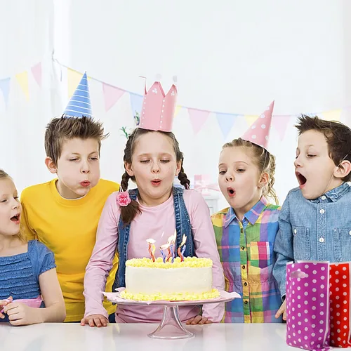 Miniatura 6 de 25 piezas de recuerdos de fiesta para niños, bolsas de dulces de cumpleaños, patrón de lunares (5 colores)