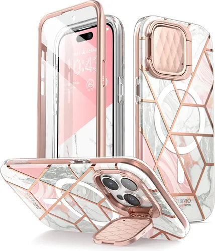 Miniatura 8 de i-Blason Cosmo - Funda magnética para iPhone 15 Pro Max MagSafe con soporte para funda para cámara, estilo delgado, funda de cuerpo completo