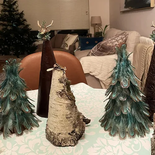 Miniatura 5 de 100 plumas de faisán azul turquesa de 2 a 3 pulgadas para manualidades, decoración de atrapasueños Azul lago