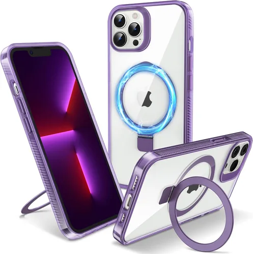 Miniatura 47 de Funda magnética para iPhone Air – [Soporte invisible integrado] [Compatible con MagSafe] [Protección contra caídas de grado militar] Cubierta