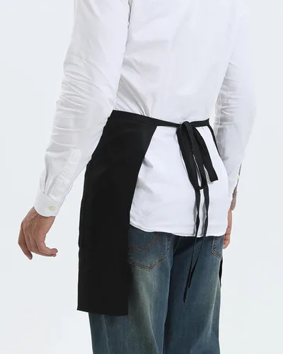 Miniatura 4 de Xeoxarel Delantal unisex con 4 bolsillos, para mujer y hombre, 27 x 18 pulgadas