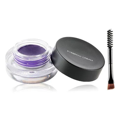 Crema de pomada para cejas, gel de pomada de cejas naturalmente de larga duración, impermeable, cosméticos de maquillaje de cejas delicados y suaves