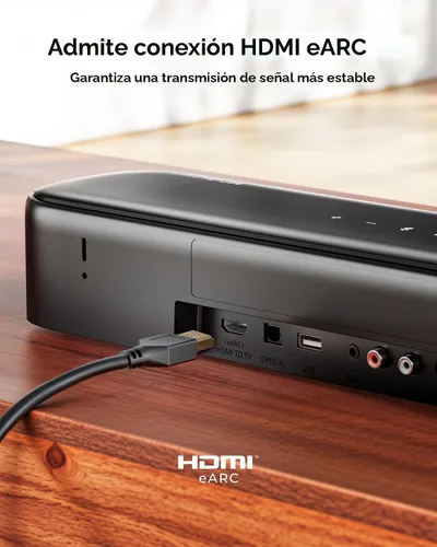Miniatura 5 de ULTIMEA Barra de sonido de 7.1 canales con Dolby Atmos, sistema de sonido envolvente para TV con 4 altavoces envolventes, barra de sonido para Smart