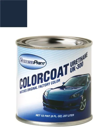 Miniatura 176 de Tarro de media onza para pintura de retoque automotriz Chrysler Pacifica – Moderno efecto azul Clearcoat PBl/EBL – Color+paquete de capa