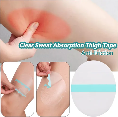Miniatura 8 de Adhesivo interior antirozaduras en el muslo, autoadhesivo, resistente al desgaste, almohadillas antifricción para cuerpo, parche invisible ultrafino