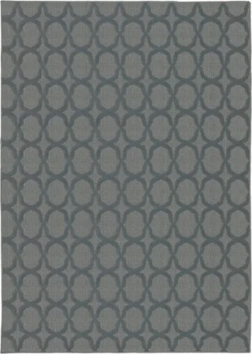 Miniatura 74 de Garland Rug Sparta - Alfombra antideslizante de polipropileno de 2 pies x 12 pies, color negro, ideal para salas de estar y pasillos, elegante