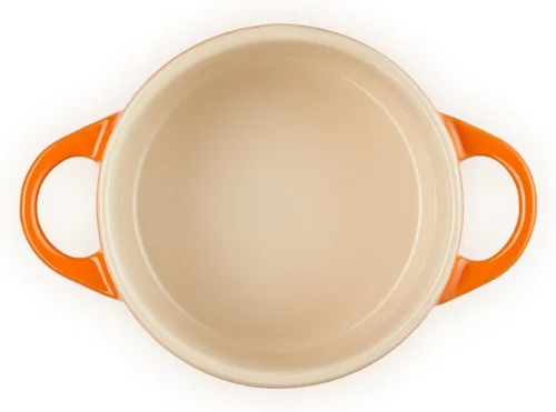 Miniatura 4 de Le Creuset Gres Mini Cocotte Redondo, 8 oz., Flame Llama