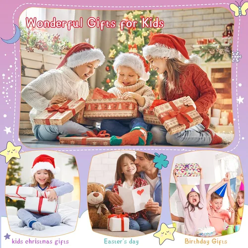 Miniatura 4 de Kit de fabricación de pulseras con dijes para niñas, juguetes de unicornio para niñas de 6, 7, 8, 9, 10+ años, kit de joyería DIY para niñas de 8 a
