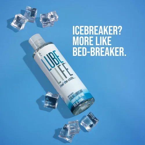 Miniatura 6 de LubeLife Lubricante personal refrescante a base de agua, sensación de hormigueo fresco para hombres, mujeres y parejas, 8 onzas líquidas