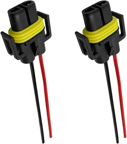 Miniatura 8 de Wevdn 2 PCS Enchufes de Bombilla 9005 HB3 9006 HB4 9012, Conector de Faro Adaptador Hembra Arnés de Cableado Enchufe, Enchufe de Cable de Faros