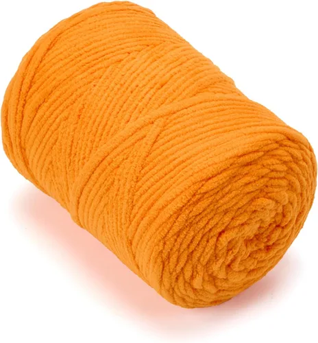Miniatura 26 de Hilo de Chenilla Grueso para Tejer/Crochet Manta de Bebé, Hilo Elegante para Amigurumi #6 Súper Voluminoso Extra Grueso Suave Esponjoso Hilo Grande