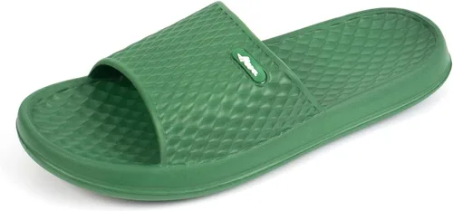 Miniatura 32 de FUNKYMONKEY - Sandalias de baño para mujer, sandalias para el interior del hogar, playa, antideslizantes