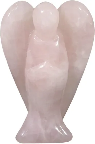 Miniatura 8 de Amogeeli Figura de piedra de bolsillo de ángel guardián tallado de jade amarillo de 3 pulgadas para decoración del hogar Jade amarillo/amarillo
