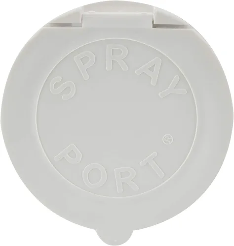 Miniatura 4 de RecPro RV Conector de conexión de puerto de espray exterior con conector rápido (Blanco)